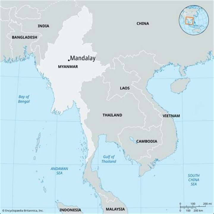 Which country is mandalay?