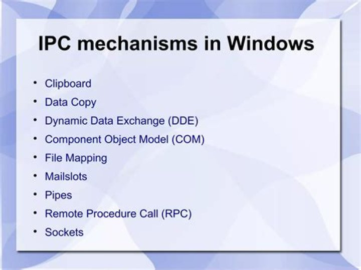 Which ipc mechanism is best?