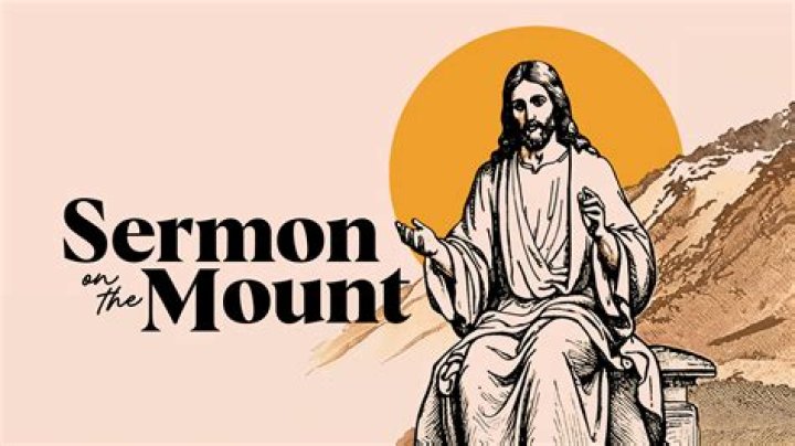 Which mountain sermon on the mount?