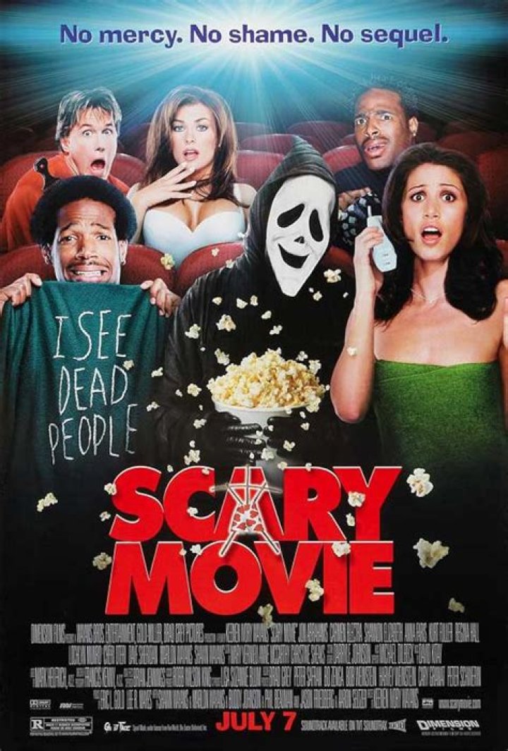 Which movies are in scary movie?