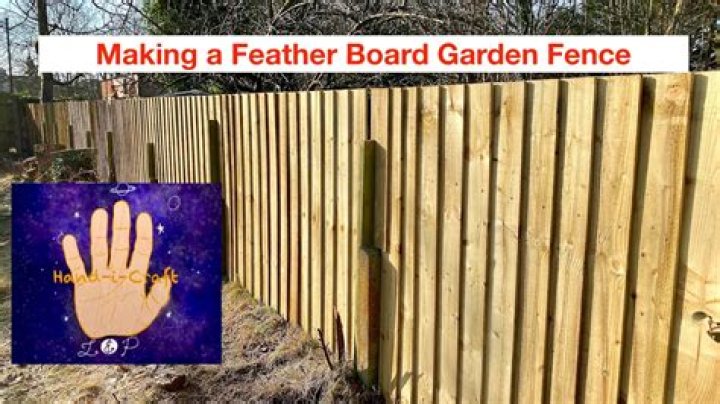 Which nails for feather edge fencing?