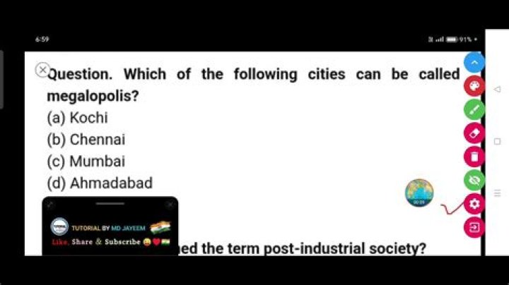 Which of the following cities can be called megalopolis?