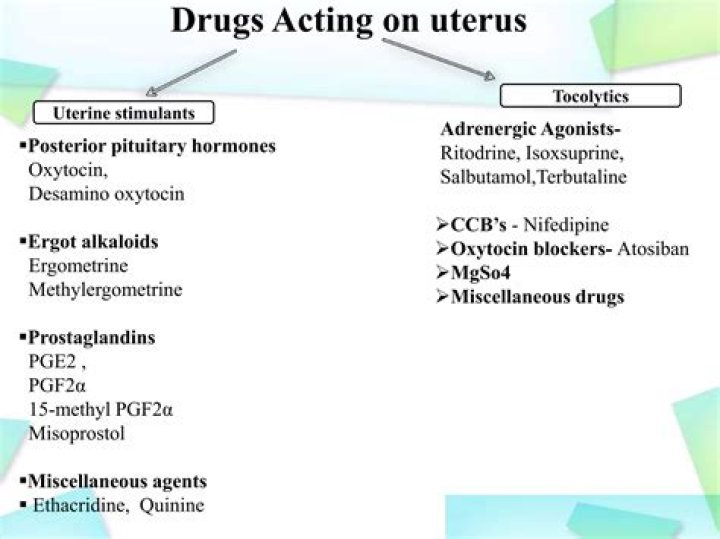 Which of the following drug shows oxytocic action?