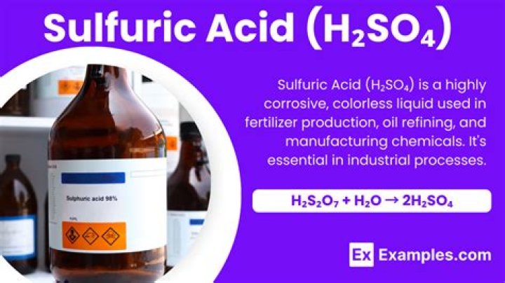 Which planet is sulfuric acid?