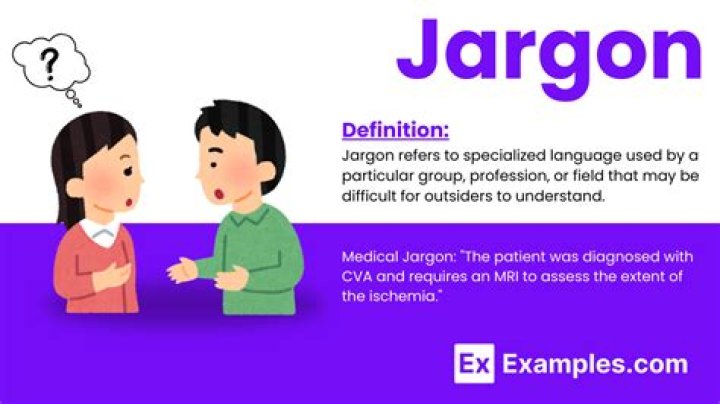 Which word is jargon?