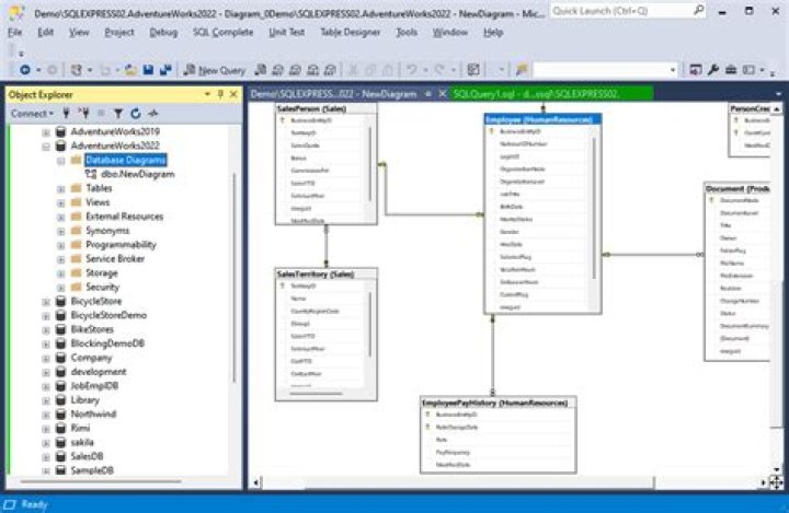 Who create database sql server?
