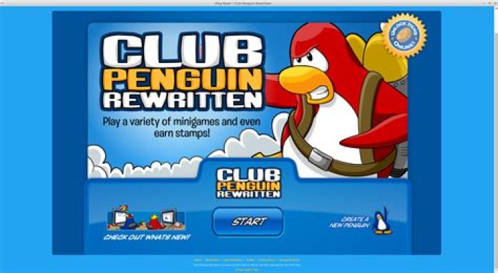 Who created club penguin rewritten?
