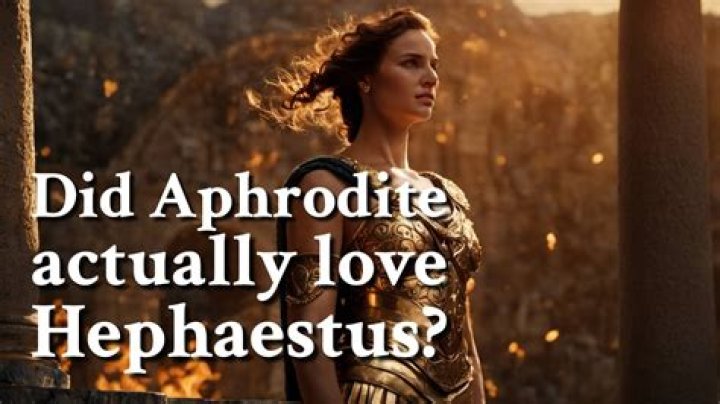 Who did hephaestus love?