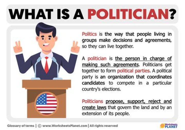 Who is a political opportunist?