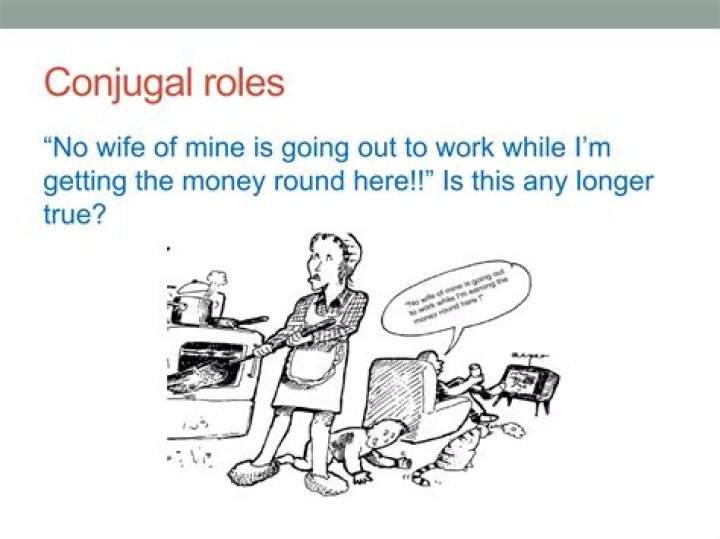 Who is conjugal roles?