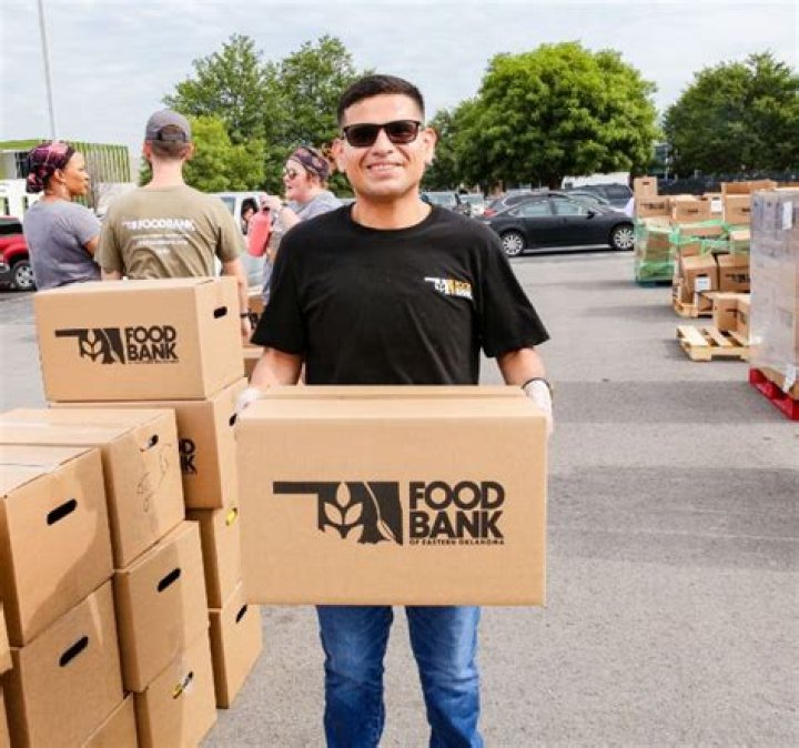 Who is the food bank for?