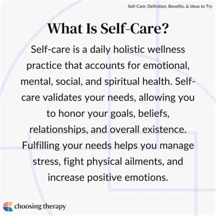 Who self care definition?