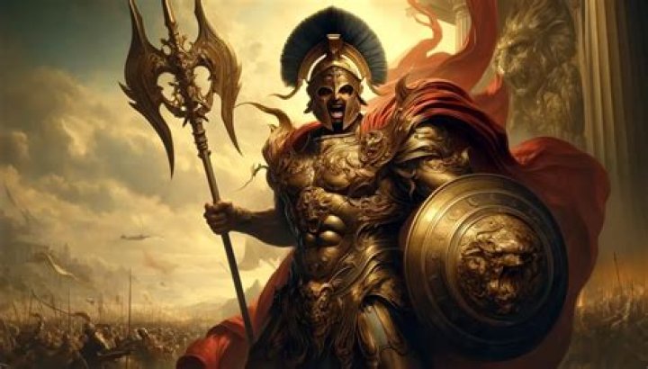 Who the equivalent greek god of war was?