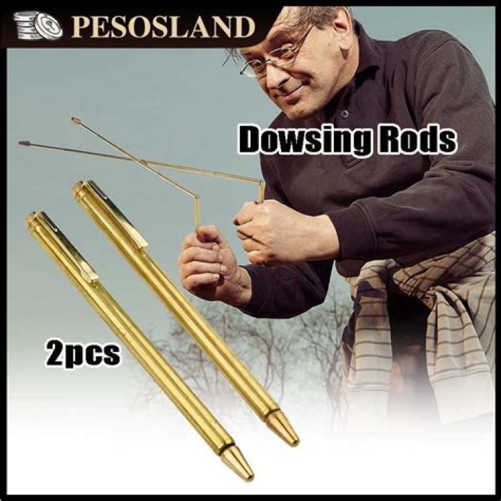 Who uses a divining rod?