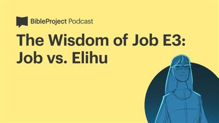 Who was elihu in the story of job?