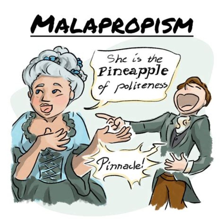 Who wrote mrs malaprop?