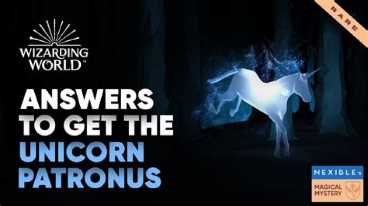 Whose patronus is a unicorn?