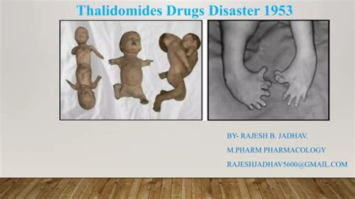 Why anticancer drug thalidomide was banned in 1960?