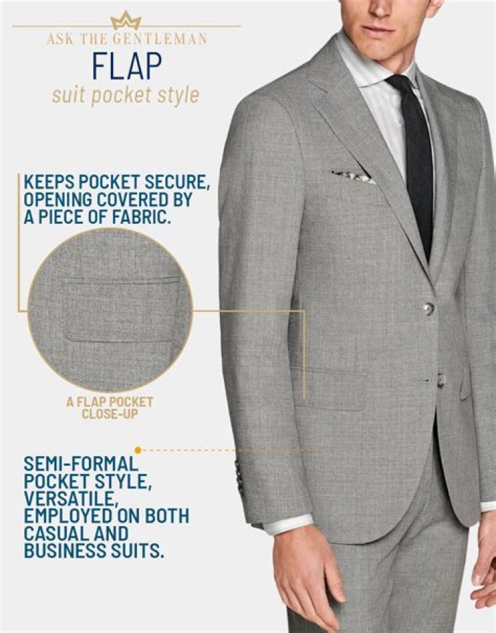 Why are pockets sewn up on suits?