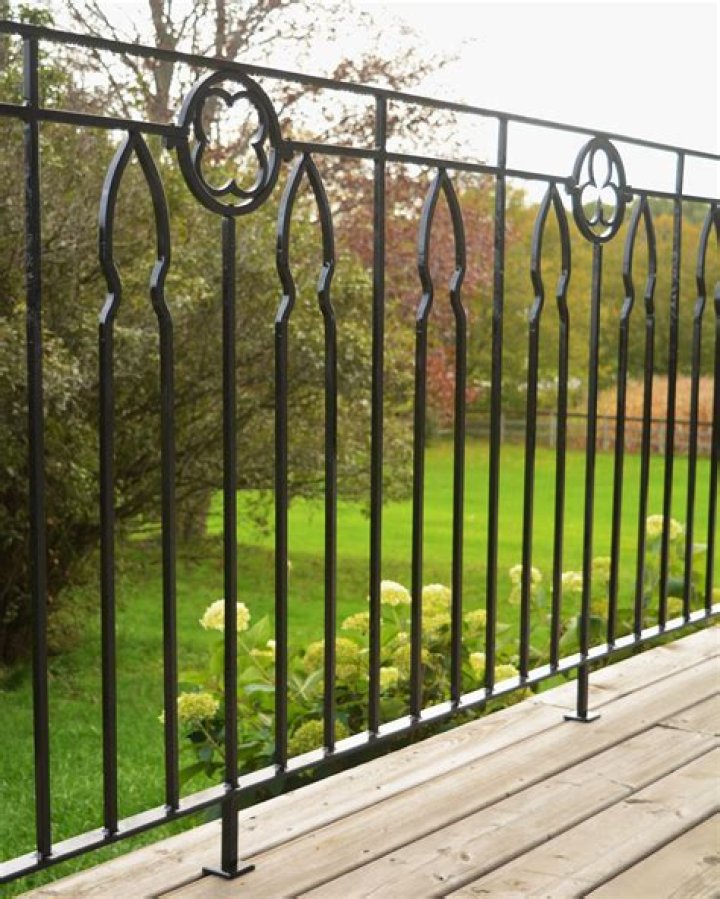 Why are railings painted black?
