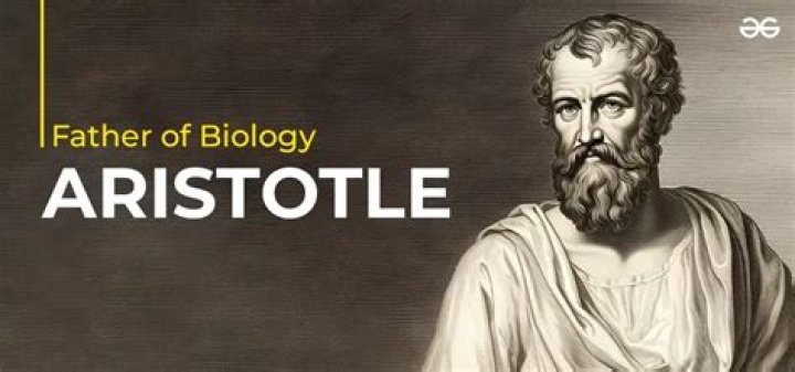 Why aristotle is known as father of biology?