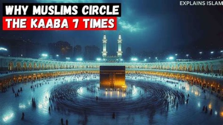 Why circle the kaaba 7 times?