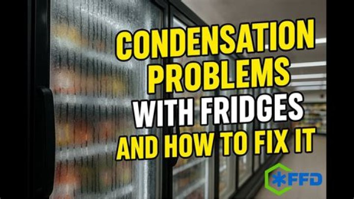 Why condensation in fridge?