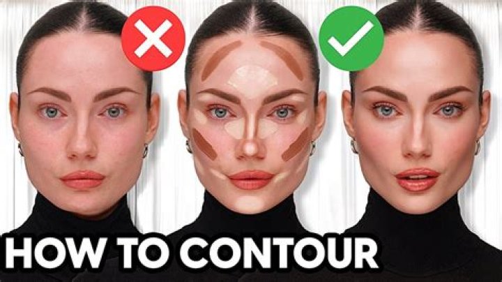 Why contour around lips?