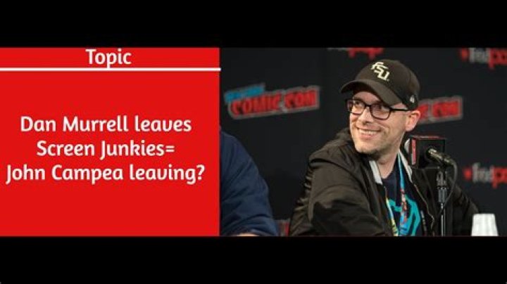 Why dan murrell left screen junkies?