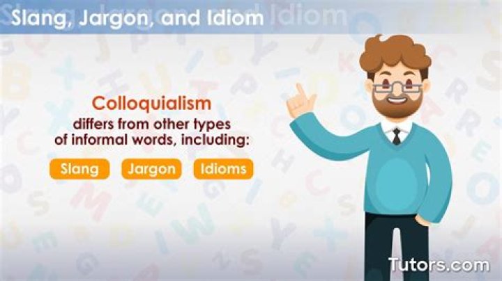 Why do authors use colloquial language?