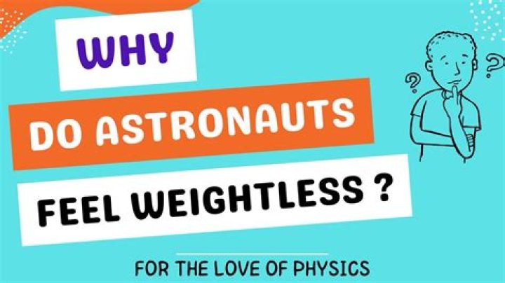 Why do you feel weightless when falling?