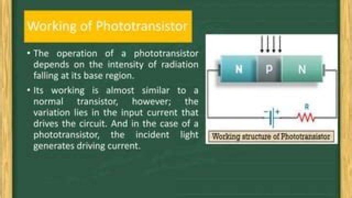 Why does a phototransistor work?