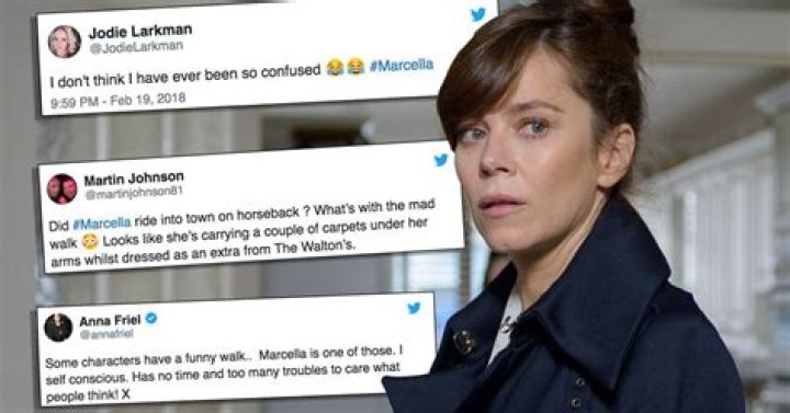 Why does marcella walk funny?