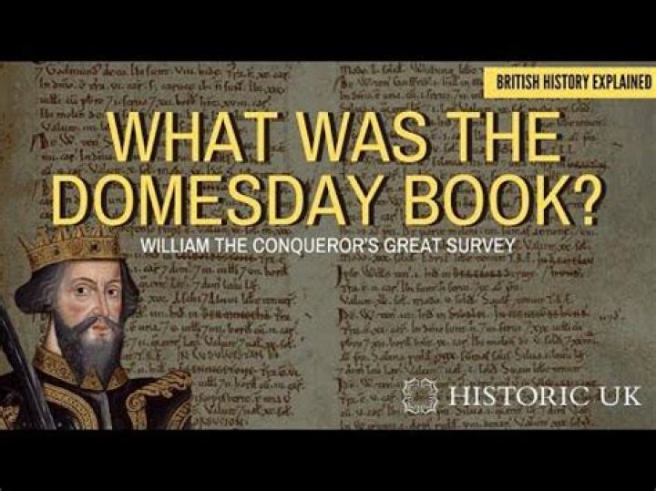 Why domesday book name?