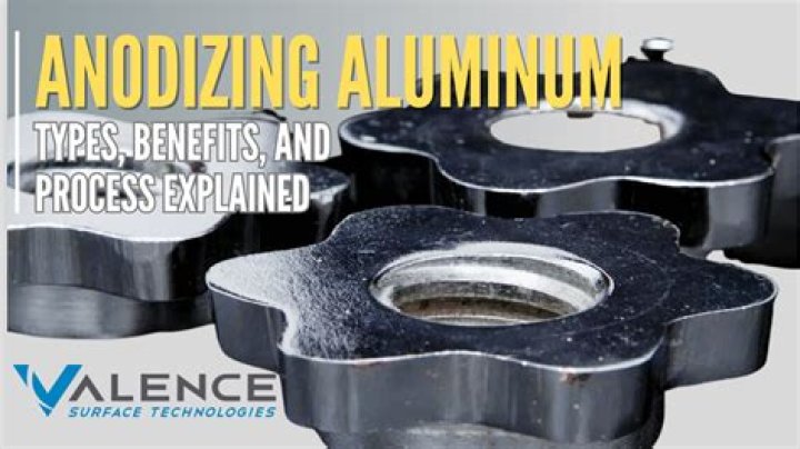 Why is aluminium anodized?