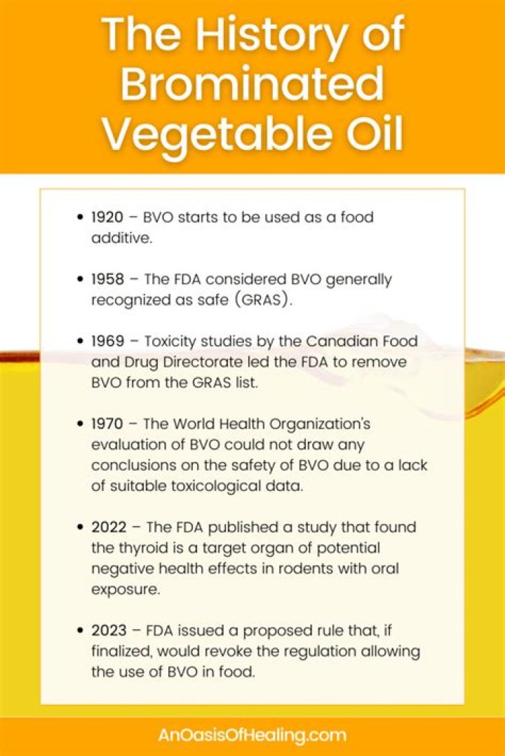 Why is brominated vegetable oil harmful?