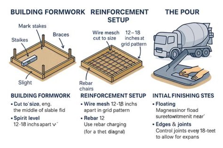 Why is formwork needed for placing concrete?