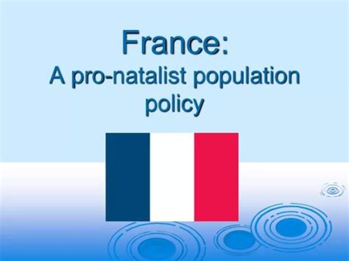 Why is france pro natalist?