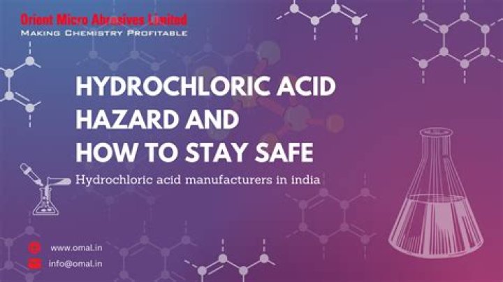 Why is hydrochloric acid classified as a strong acid?