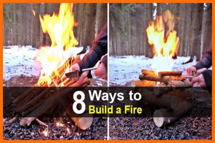 Why is it difficult to build a fire with damp wood?