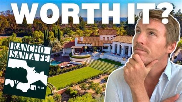 Why is rancho santa fe so expensive?