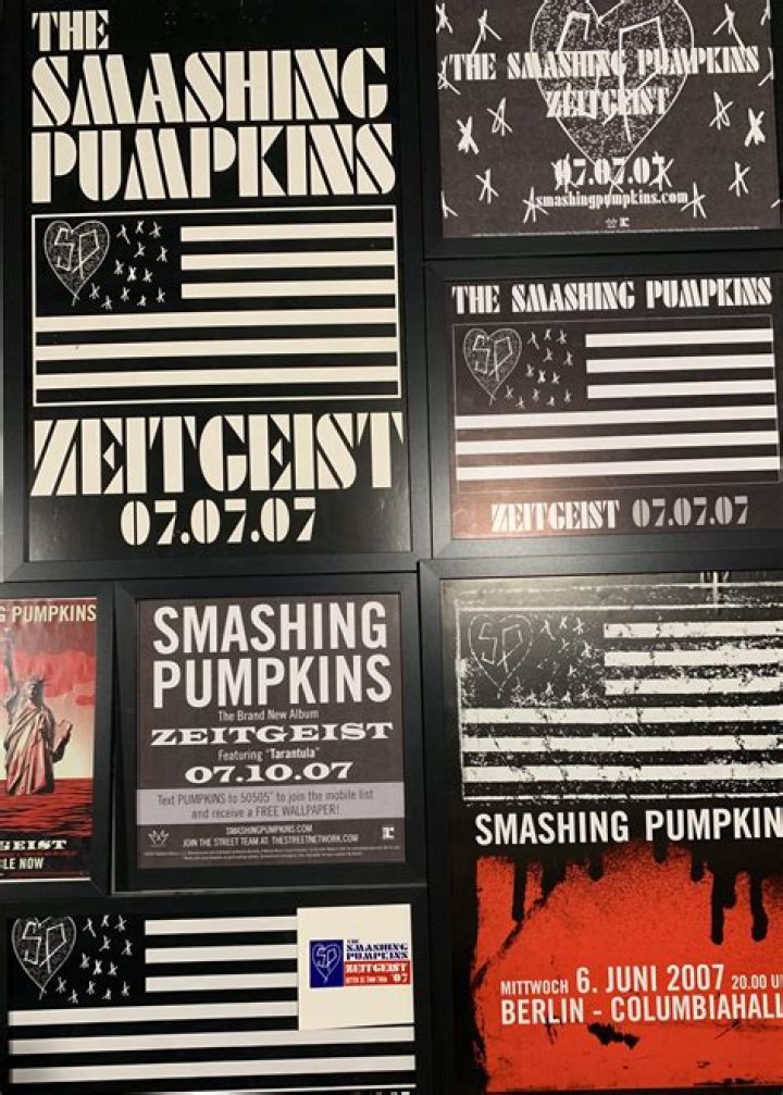 Why is smashing pumpkins zeitgeist not on spotify?