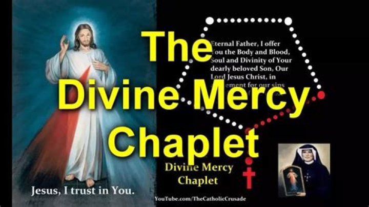 Why is the divine mercy chaplet important?