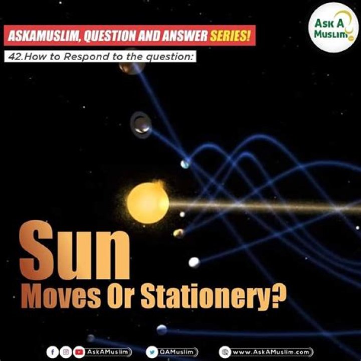 Why is the sun stationary?