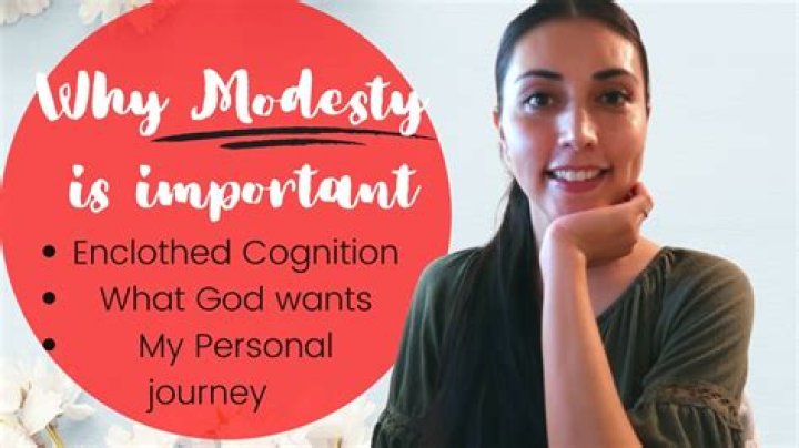 Why modesty is important?