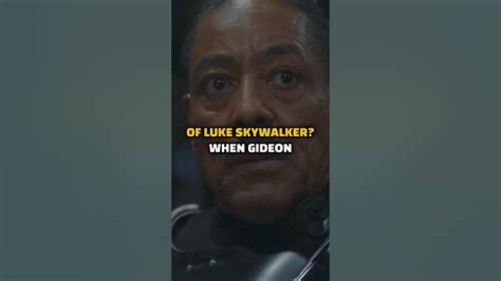 Why moff gideon was scared of luke?