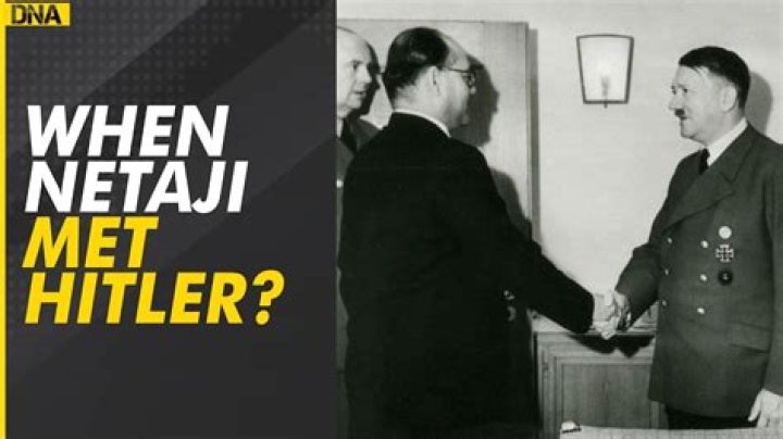 Why netaji meet hitler?