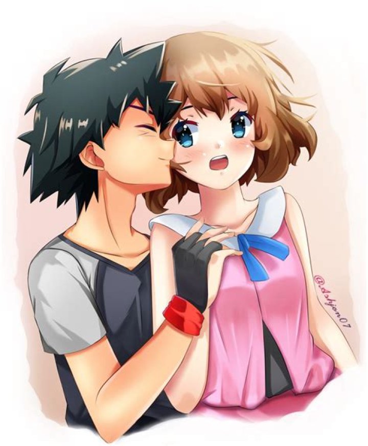 Why serena kiss ash?