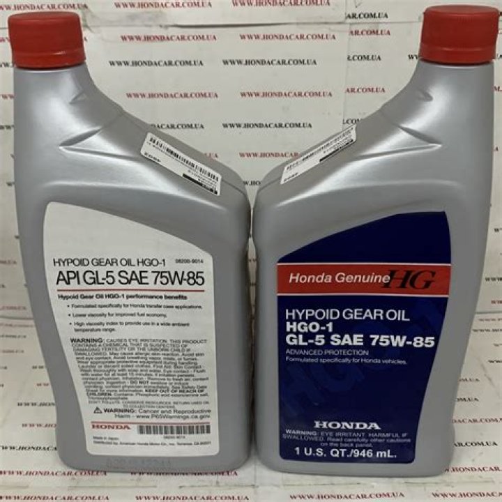 Why use hypoid gear oil?
