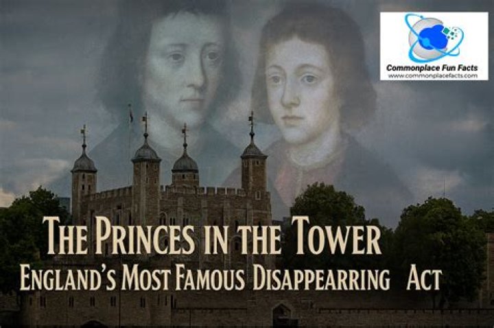 Why were the princes in the tower?